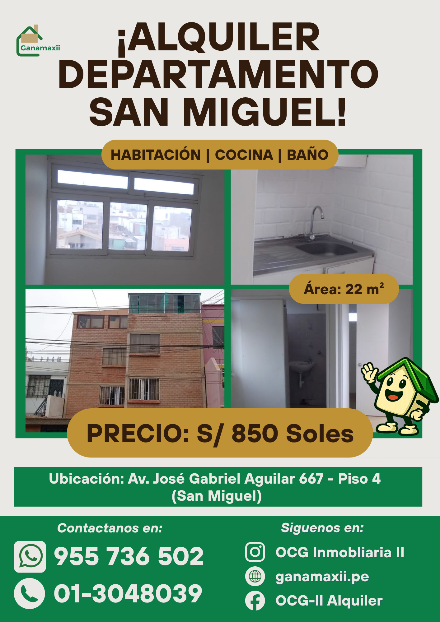 Foto de ALQUILO-DEPARTAMENTO EN SAN MIGUEL  